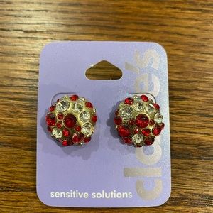 Claire’s statement stud earrings